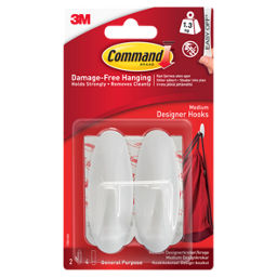 Command Designer Medium Hooks (2 pack)