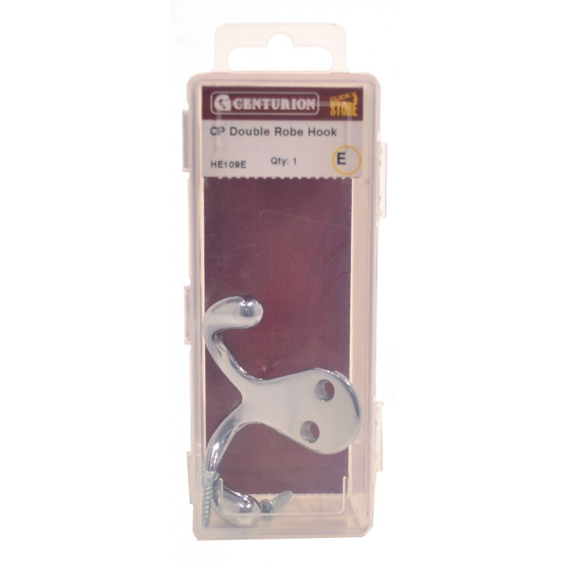 50Mm Cp Die Cast Double Robe Hook