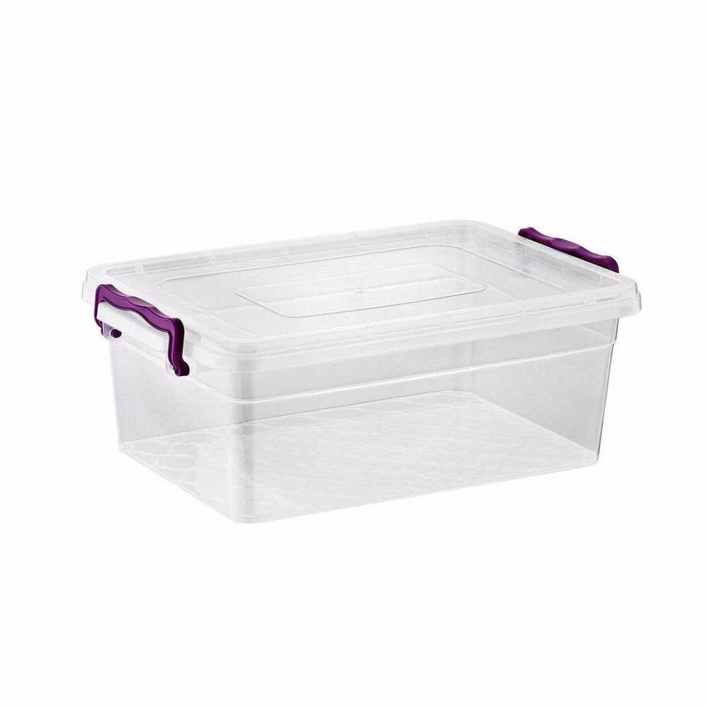 High Quality clear 7.5 litre plastic storage box