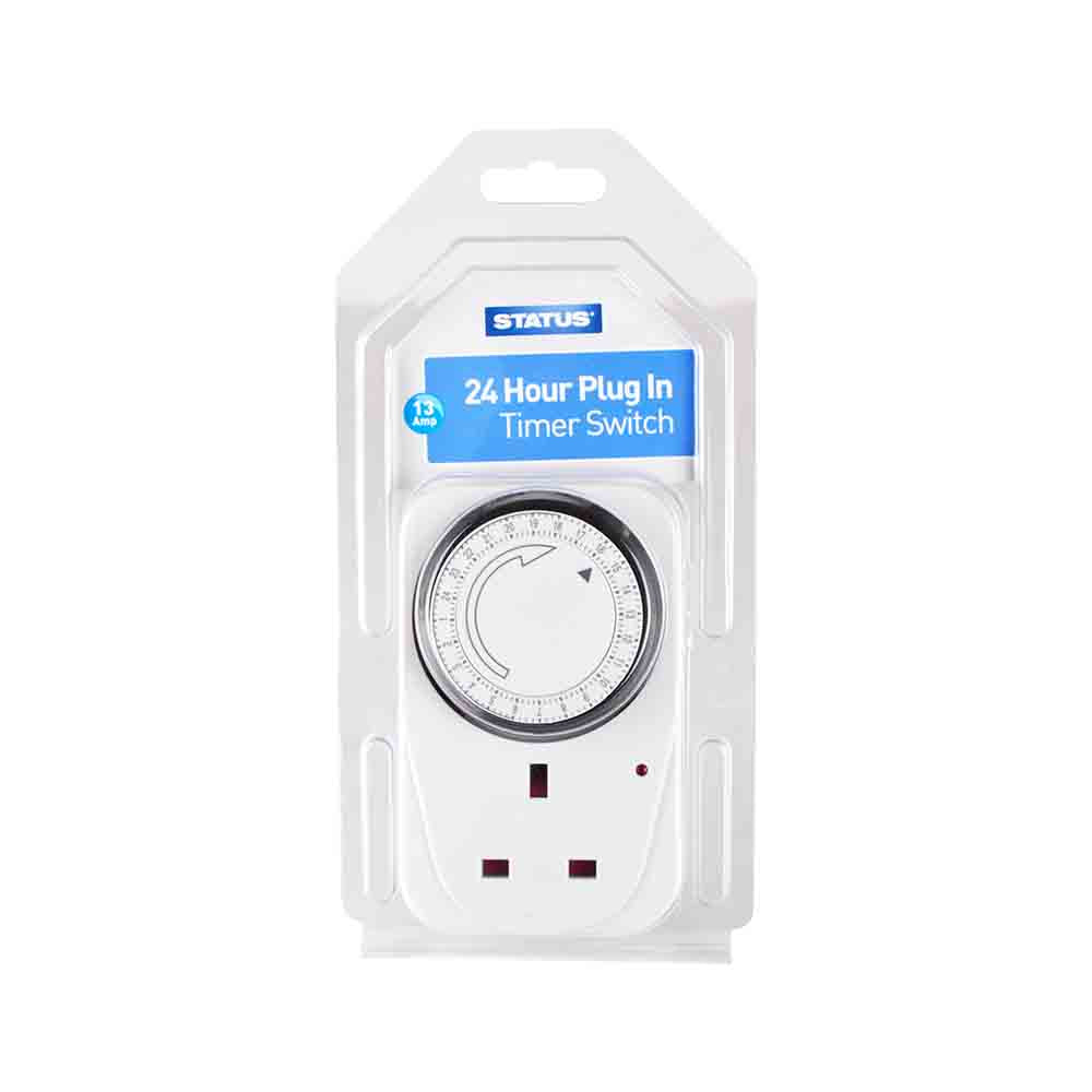 Status 24 Hour Plug In Timer Switch