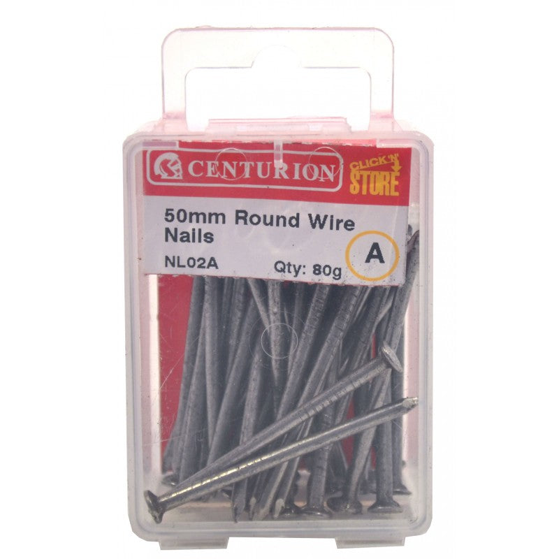 50Mm Bright Round Wire Nails (80G)