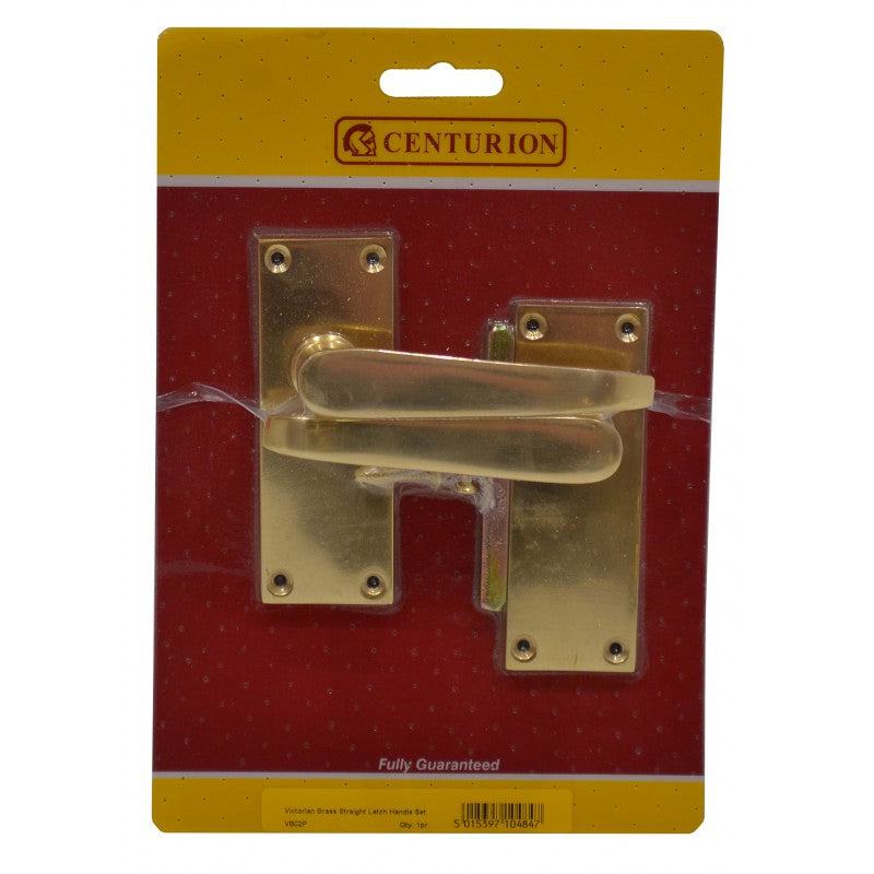 Victorian Straight Lever Latch Handle 100Mm