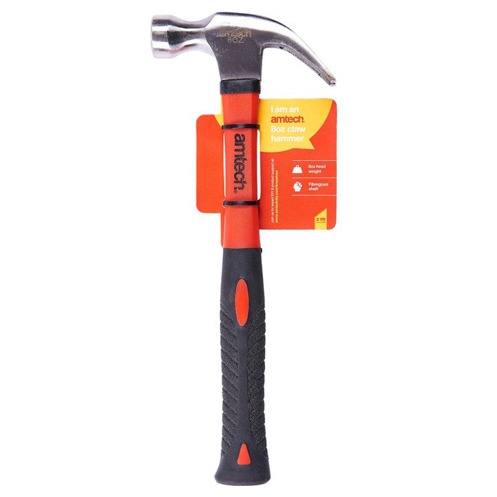 8Oz Claw Hammer - Fibreglass