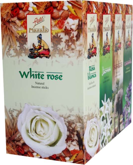 Flute Masala White Rose Incense Sticks
