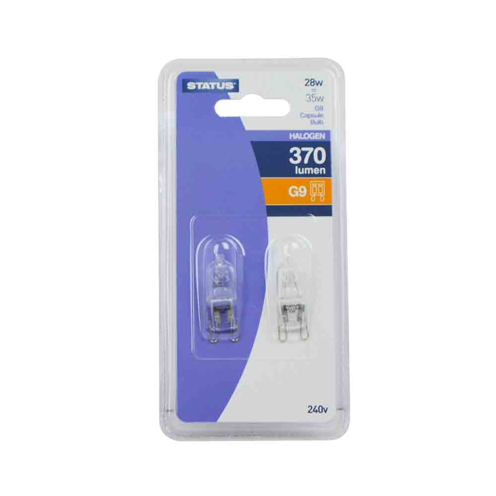 Status G9 Halogen Capsule Bulb (28W)