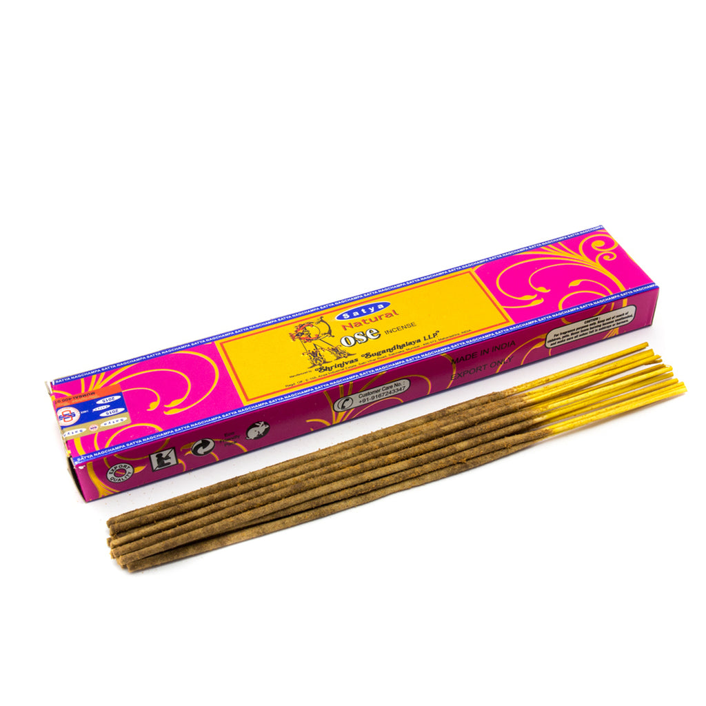 Satya Natural Rose Incense Sticks 15g