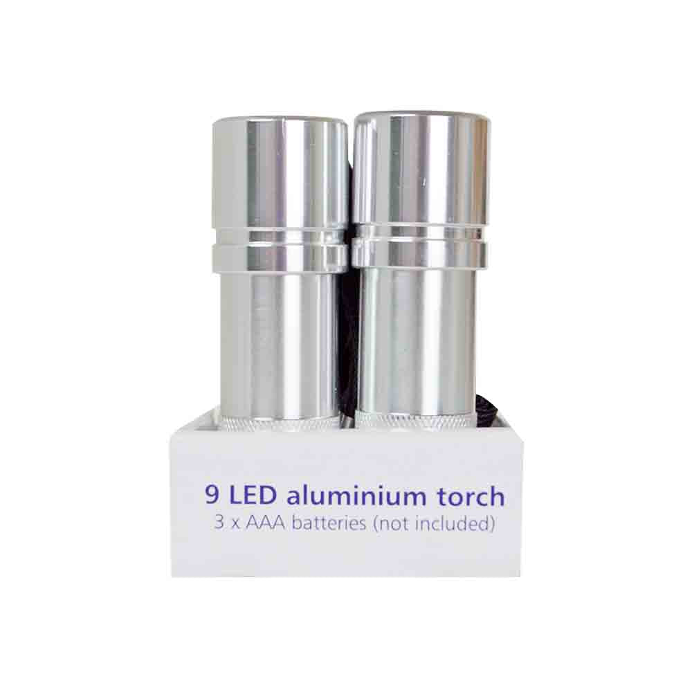 Status 9 LED Aluminium Torch