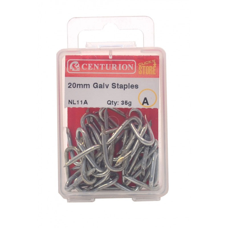 20Mm Galvanised Staples (35G)