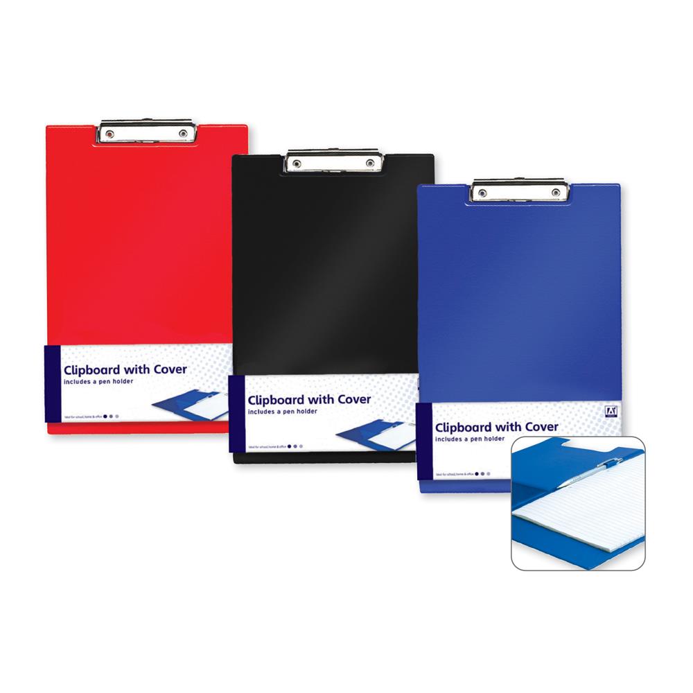 Foolscap Clipboard (3 Colours)