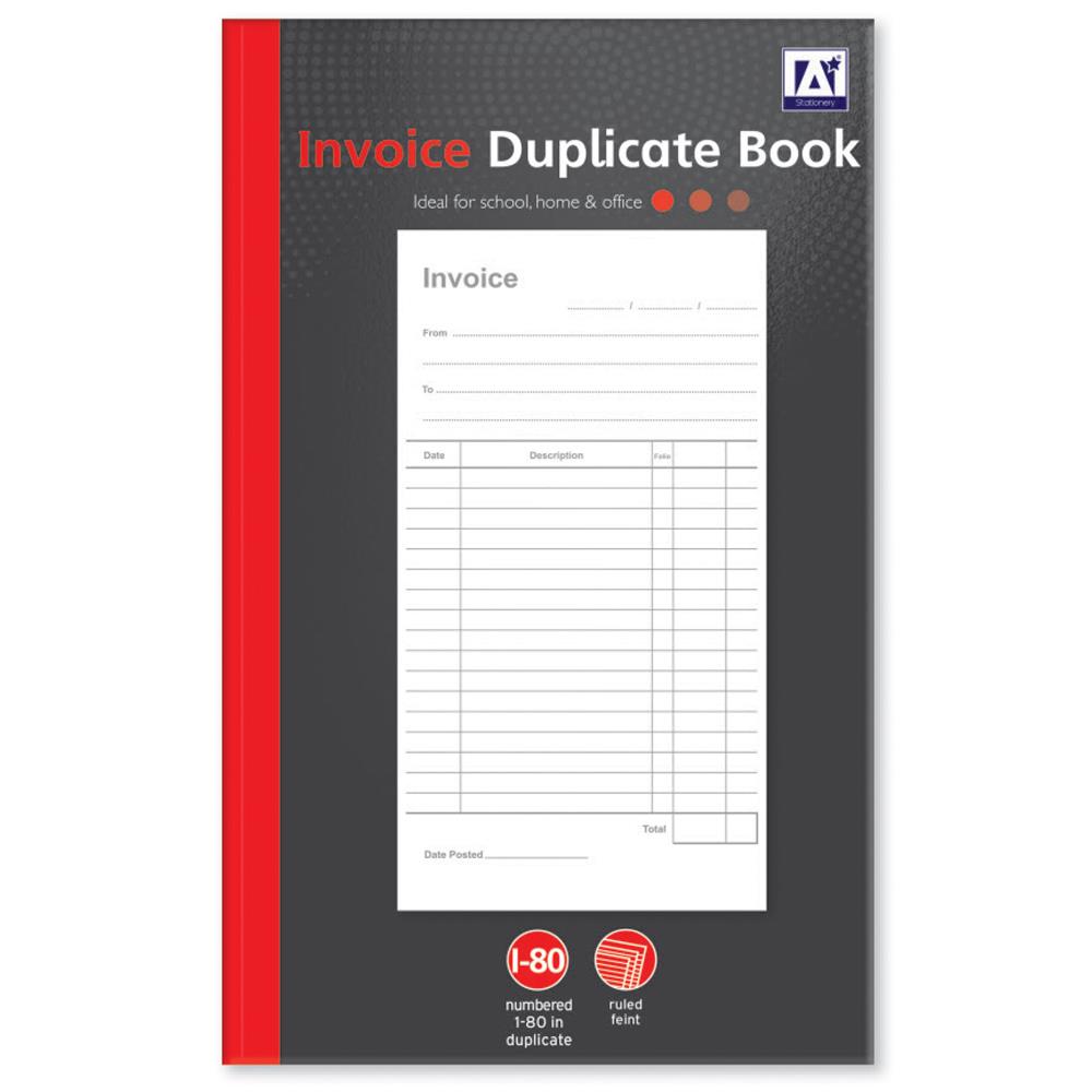 Invoice Duplicate Book,1-80
