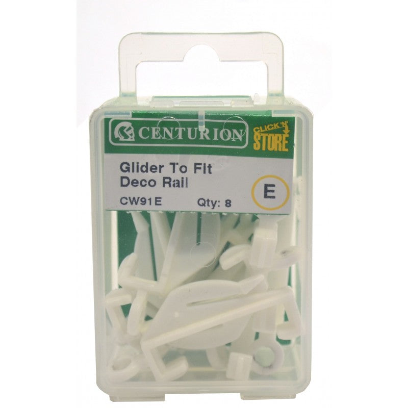 Curtain Glider To Fit Deco Rail (Pack Of 8)