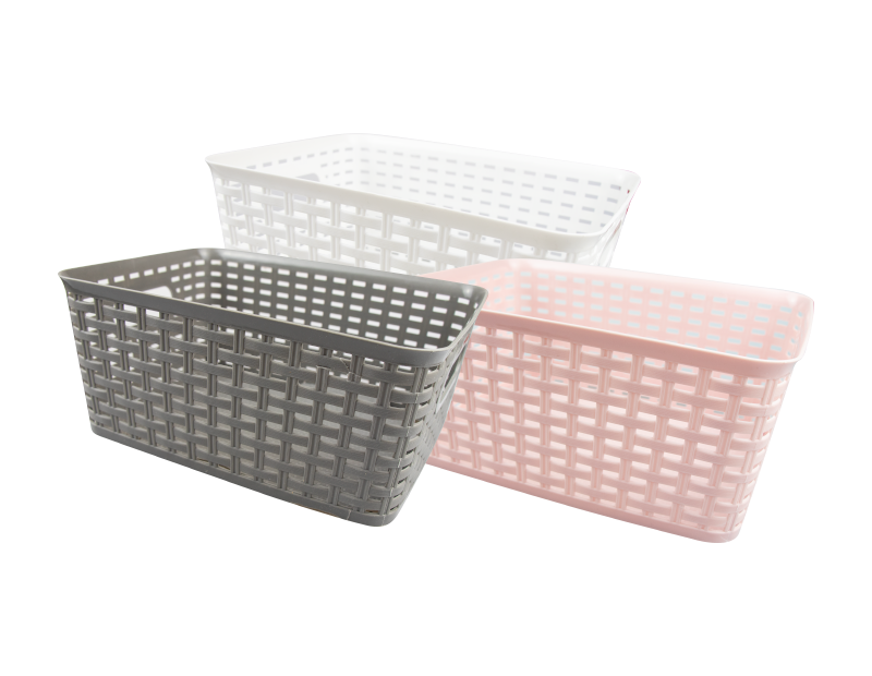 Plastic Storage Basket (4 Litre)