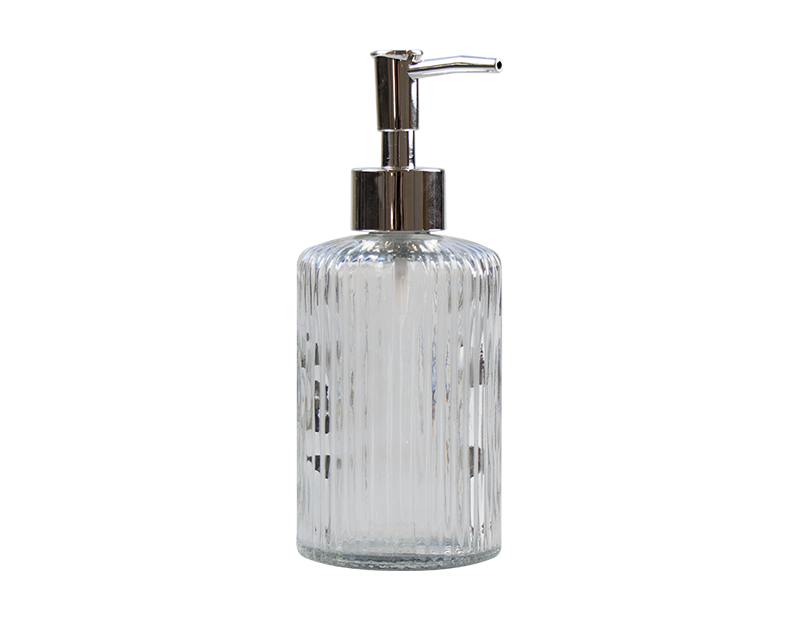 Glass Soap Dispenser Clear
