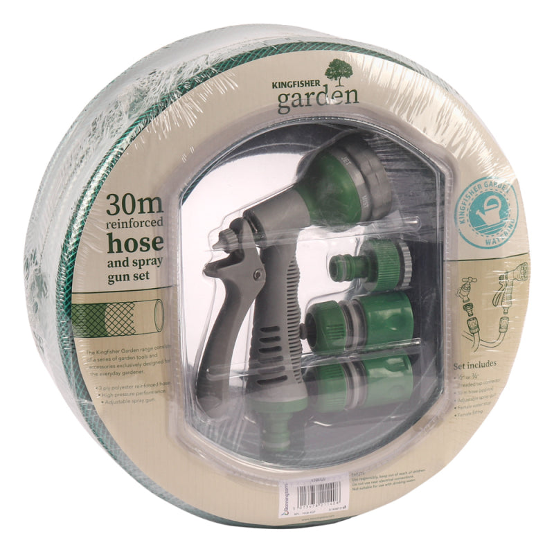 30M Hose And Spray Gun Set